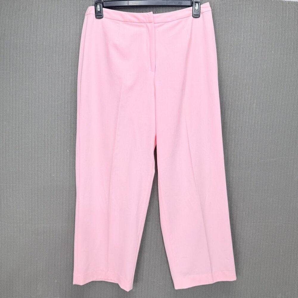 J.G. Hook Womens Size 14P Pink Dress Pants Straight Leg High-Rise